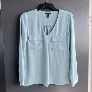 Lightweight Blue Blouse